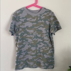 Boys camo tee